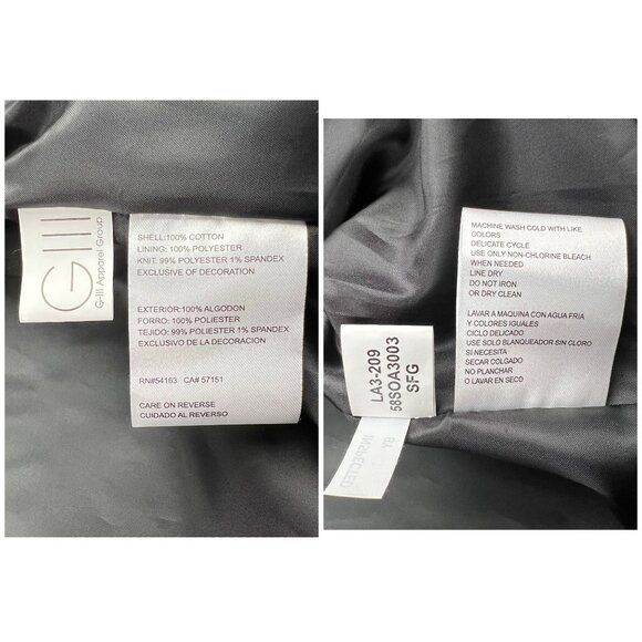 San Francisco Giants Varsity Jacket Mens 2XL XXL Black World Series G-III GIII - Picture 10 of 11